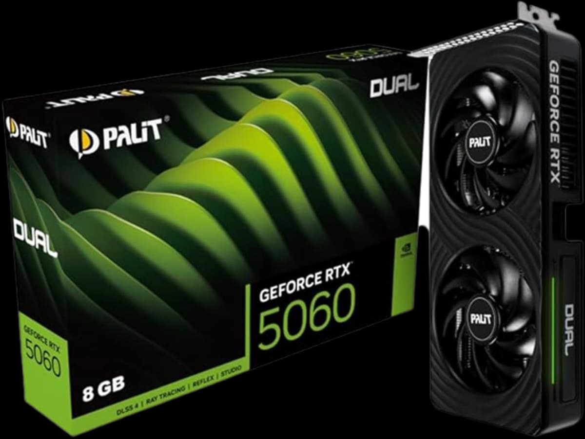 Palit GeForce RTX 5060 Dual component photo