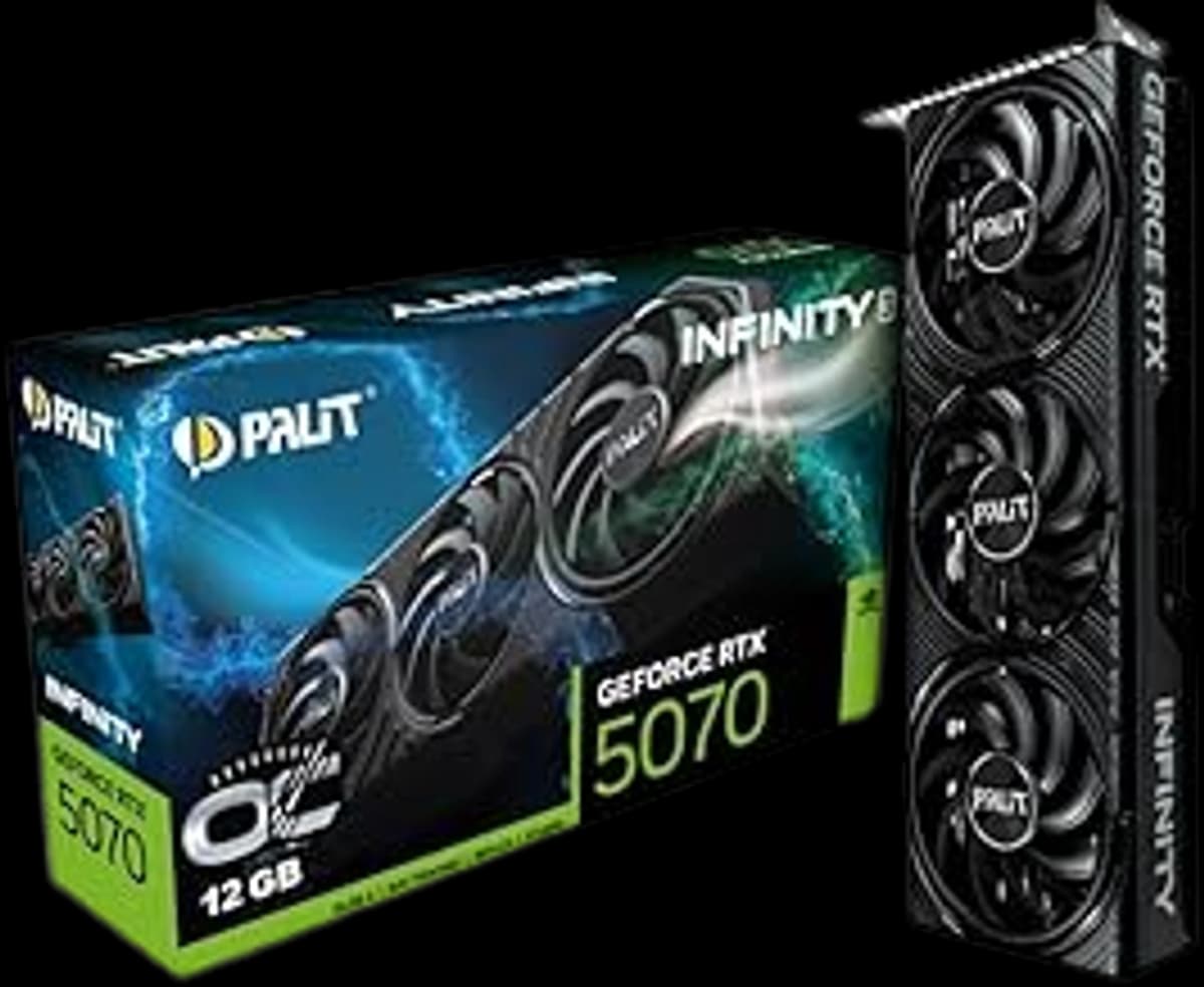 Palit GeForce RTX 5070 Infinity 3 OC component photo
