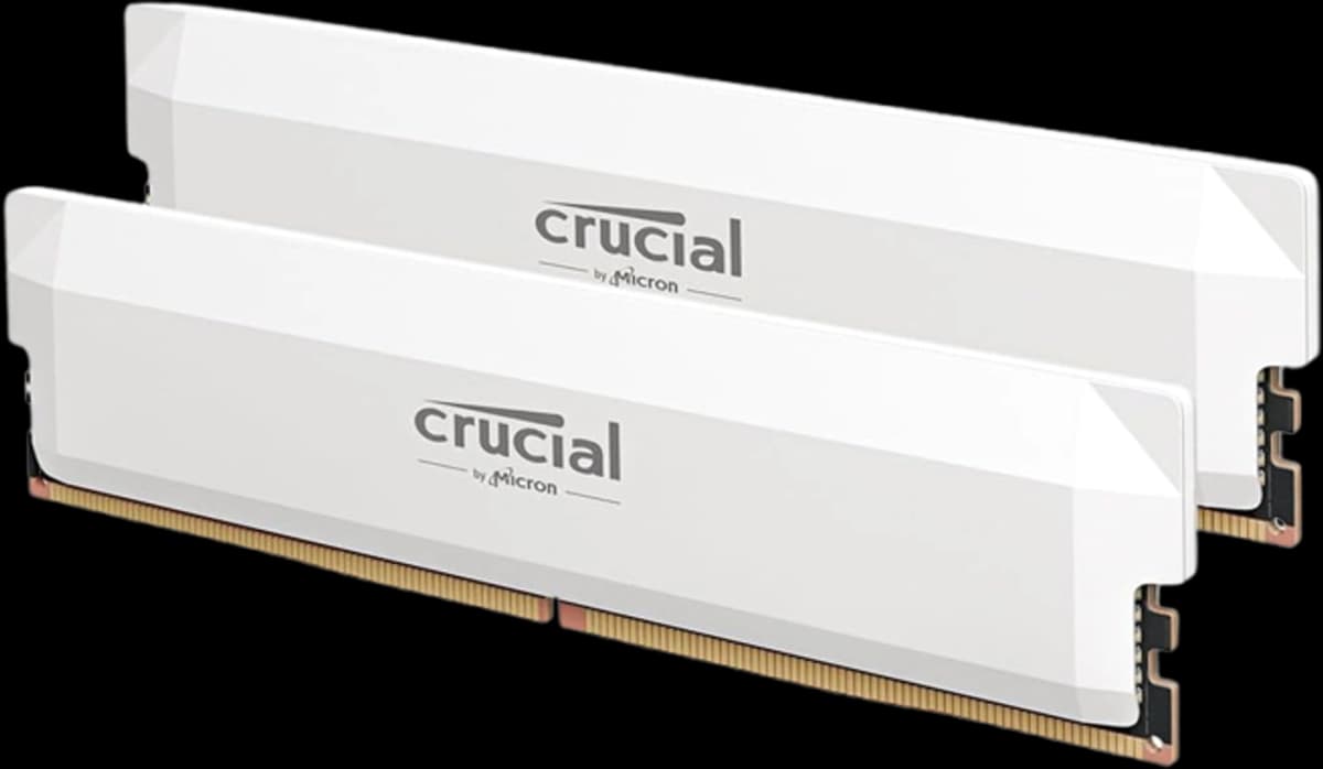 Crucial Pro DDR5 RAM 32GB White component photo