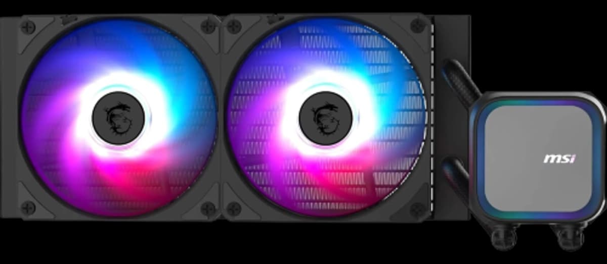 MSI MAG CORELIQUID A13 240 AIO component photo