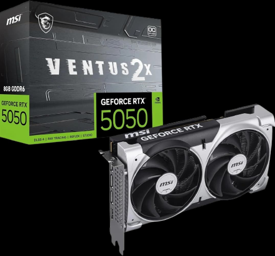 MSI GeForce RTX 5050 8G VENTUS 2X OC component photo