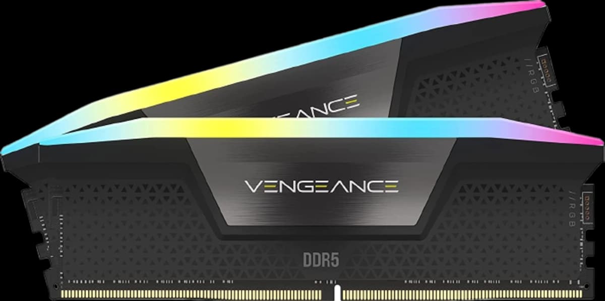CORSAIR VENGEANCE RGB DDR5 32GB component photo